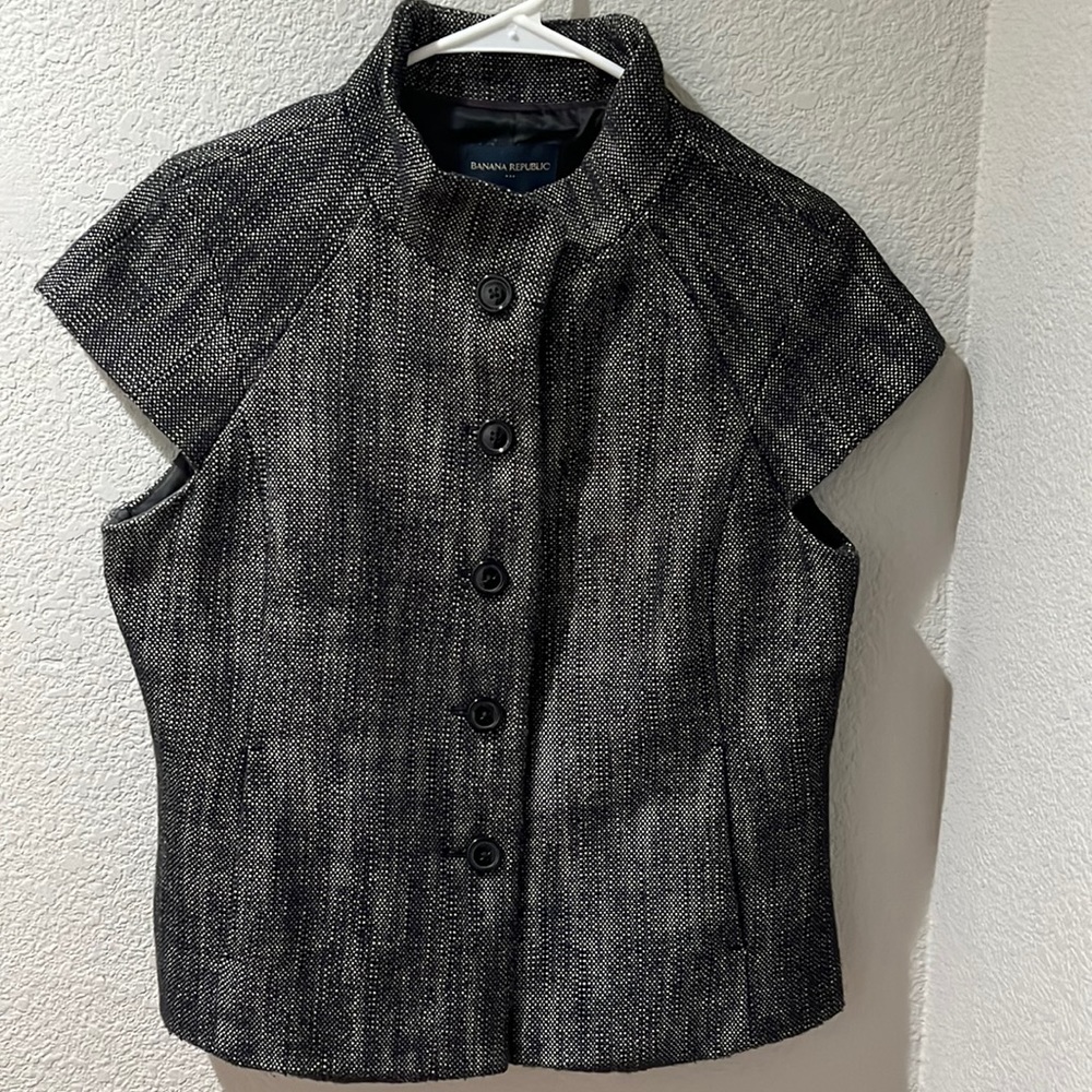 Banana Republic Tweed Vest